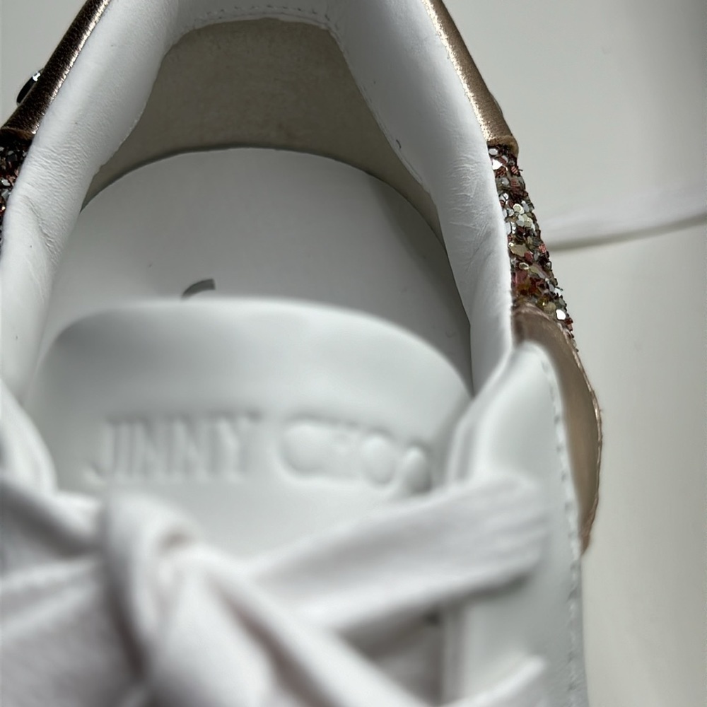 JIMMY CHOO New! leather sneakers​ - Picture 10 of 13